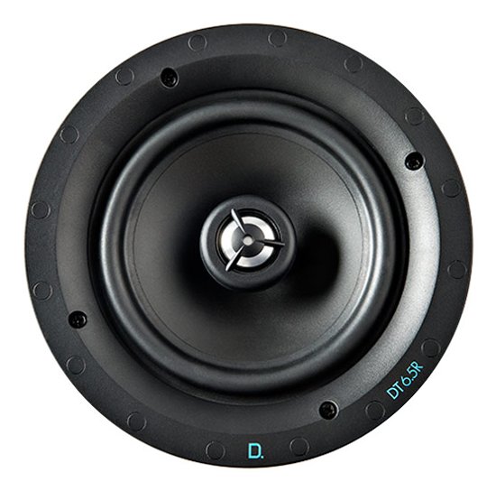 Front Zoom. Definitive Technology - DT Series 6.5" 2-Way In-Ceiling Speaker (Each) - Black.