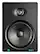 Front. Definitive Technology - DT Series 8" 2-Way In-Wall Speaker (Each) - Black.
