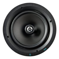 Definitive Technology - DT Series 8" 2-Way In-Ceiling Speaker (Each) - Black - Front_Zoom