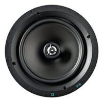 Definitive Technology - DT Series 8" 2-Way In-Ceiling Speaker (Each) - Black - Front_Zoom