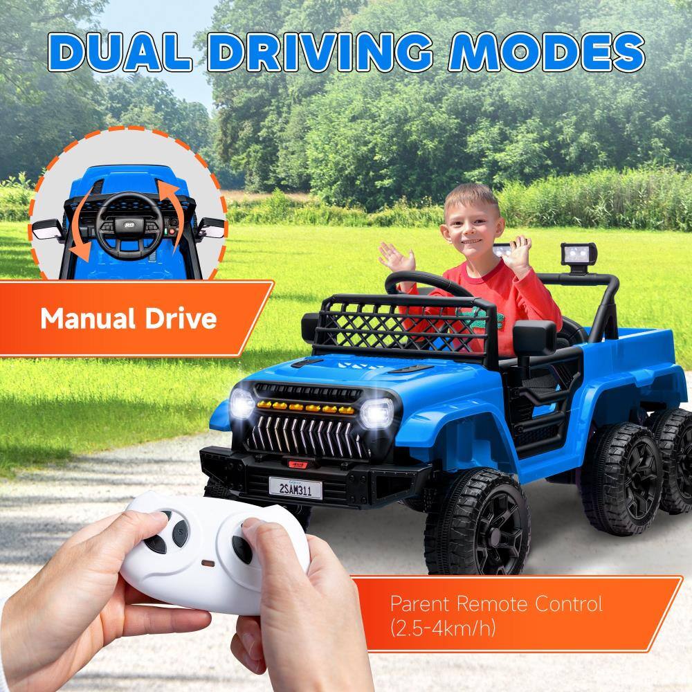DUAL DRIVING MODES

Manual Drive

Parent Remote Control (2.5-4km/h)