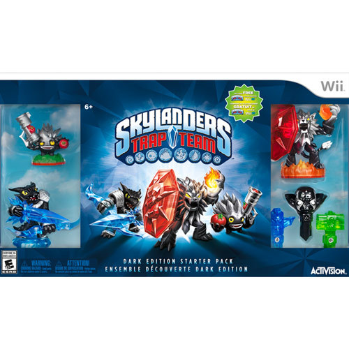verdamping Weigeren Kerstmis Best Buy: Skylanders Trap Team Dark Edition Starter Pack Nintendo Wii 87162