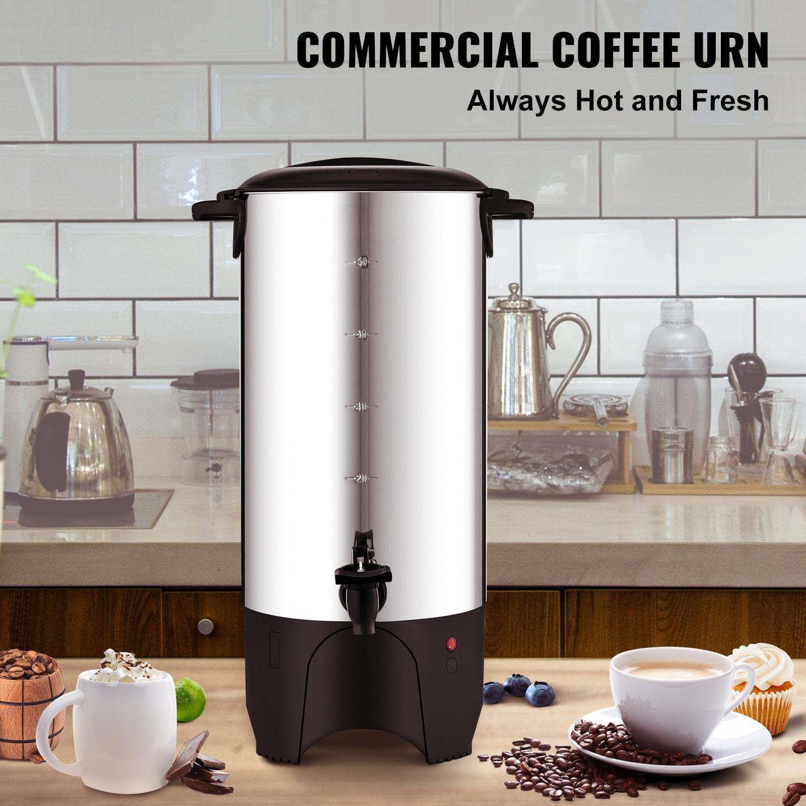 COMMERCIAL COFFEE URN  
Always Hot and Fresh