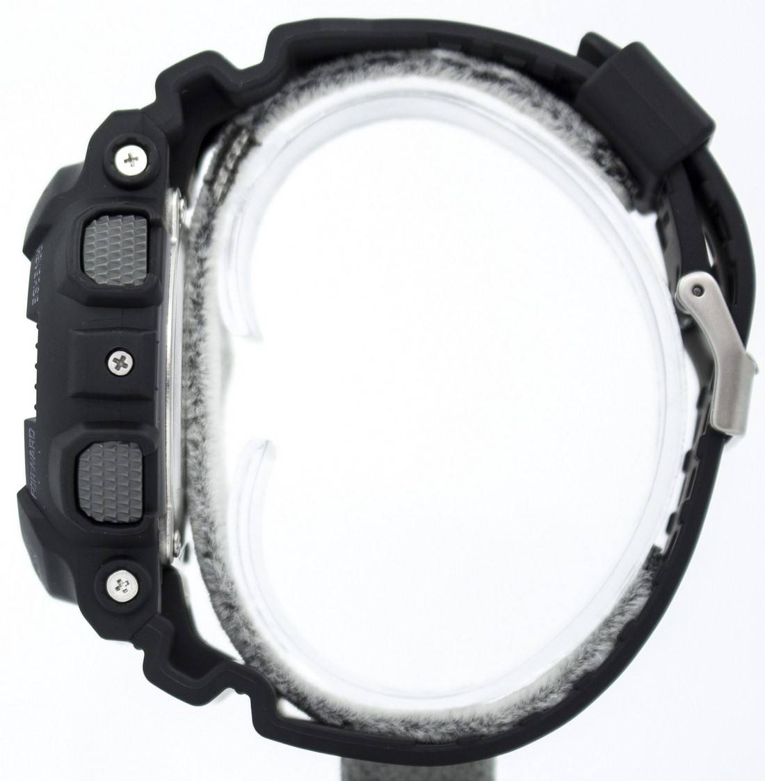 Left. Casio - G-Shock World Time Analog Digital GA-110-1A GA110-1A Men's Watch - Black.