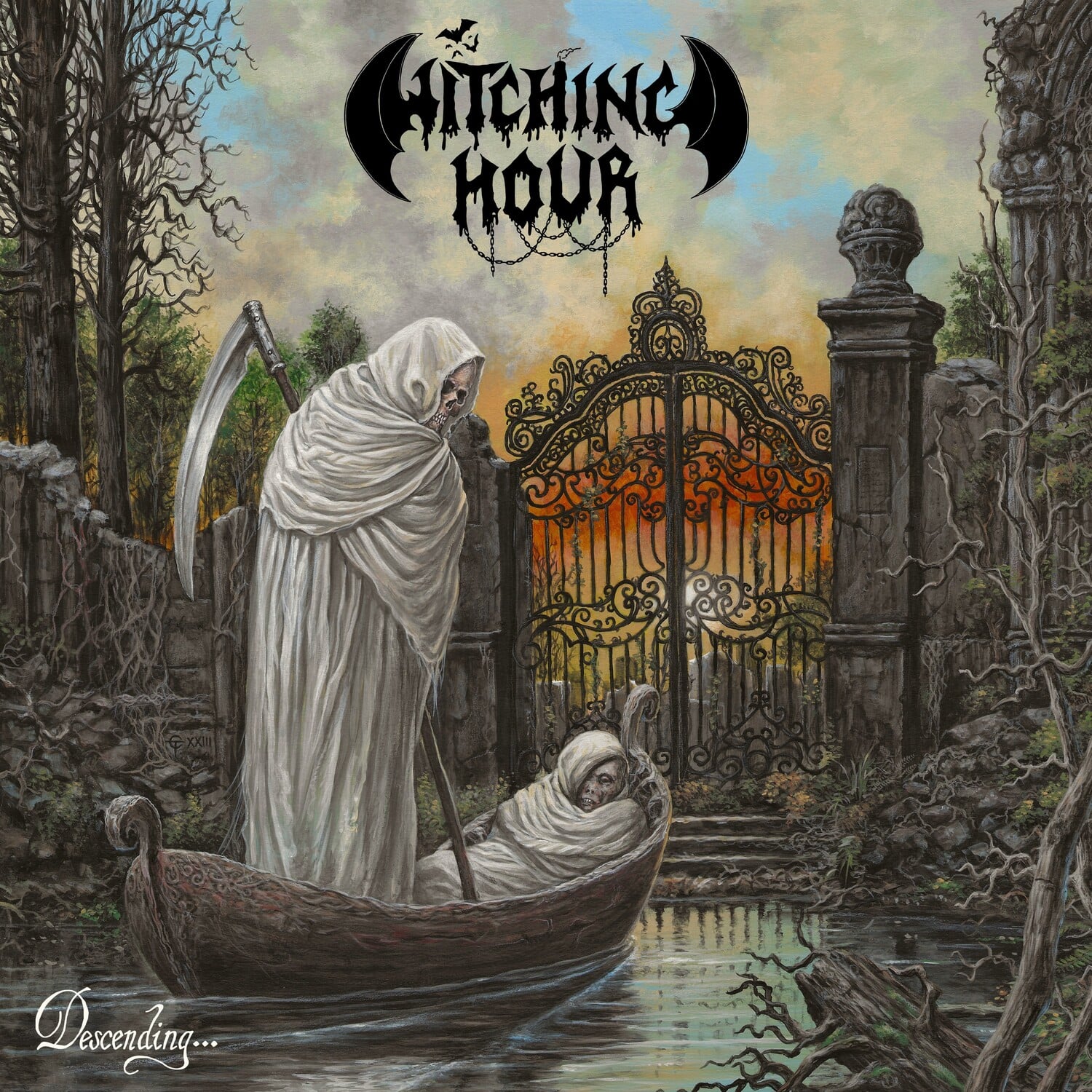 Witching Hour - Descending... Where Time Has Ceased To Exist   - VINYL LP price history on PriceWatchPro