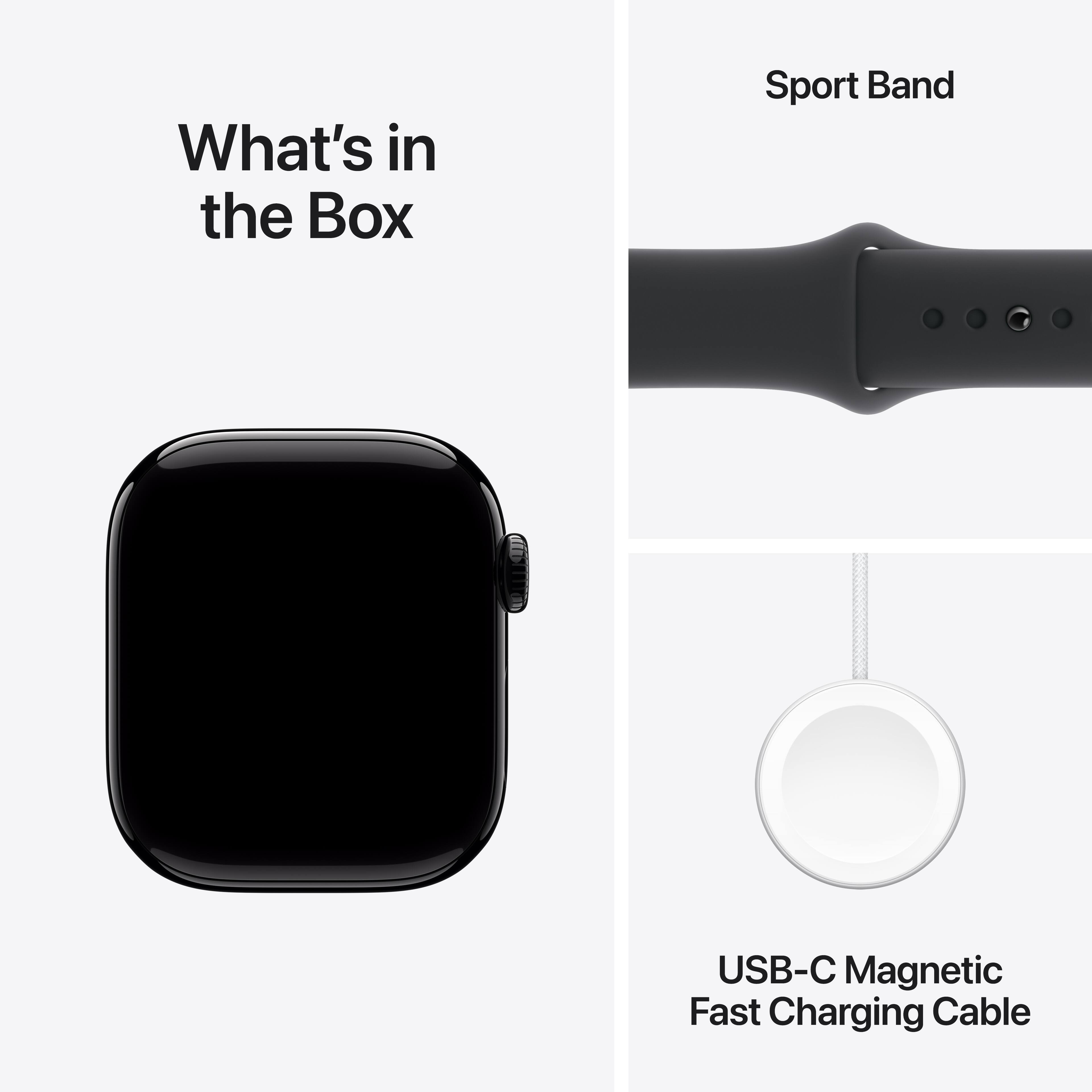 What's in the Box: Sport Band USB-C Magnetic Fast Charging Cable