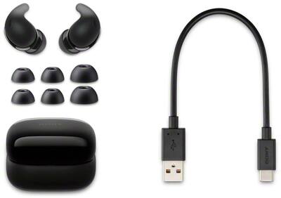 Sony LinkBuds Fit True Wireless Noise Cancelling Earbuds Black Sony LinkBuds Fit True Wireless Noise Cancelling Earbuds Black