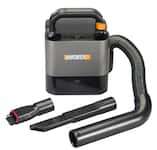 WORX - 20V Power Share Cordless Cube Vac Compact Vacuum w/ Battery & Charger, HEPA Filtering System, High & Low Speed, 4ft Hose - Black