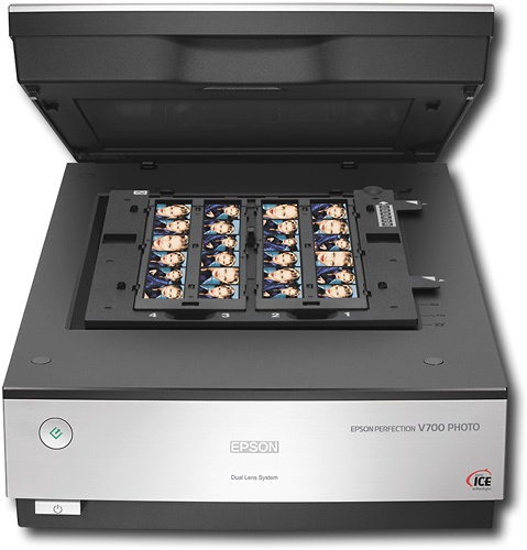 In de omgeving van Veroorloven Autorisatie Best Buy: Epson Perfection Flatbed Scanner 6400 dpi Optical Silver V700