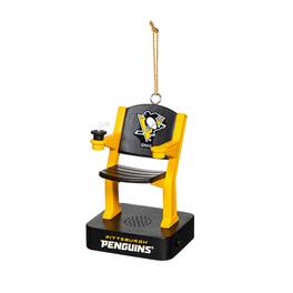 Evergreen Enterprises - Pittsburgh Penguins Stadium Seat Ornament with Sound - Multicolor
