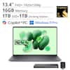 13.4" FHD+ 1920x1200p
16GB Memory
1TB SSD + 1TB Docking Station
Snapdragon X Elite
Copilot+PC
Windows 11 Pro