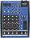 Front. Samson - 6-Channel Mixer - Blue/Black.