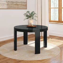 Plank+Beam - Contour Round Dining Table (47in x 47in / 1194mm x 1194mm) - Black