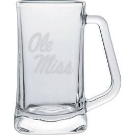 Indigo Falls - Ole Miss Rebels 15oz. Frost Etch Glass Tankard - Multicolor
