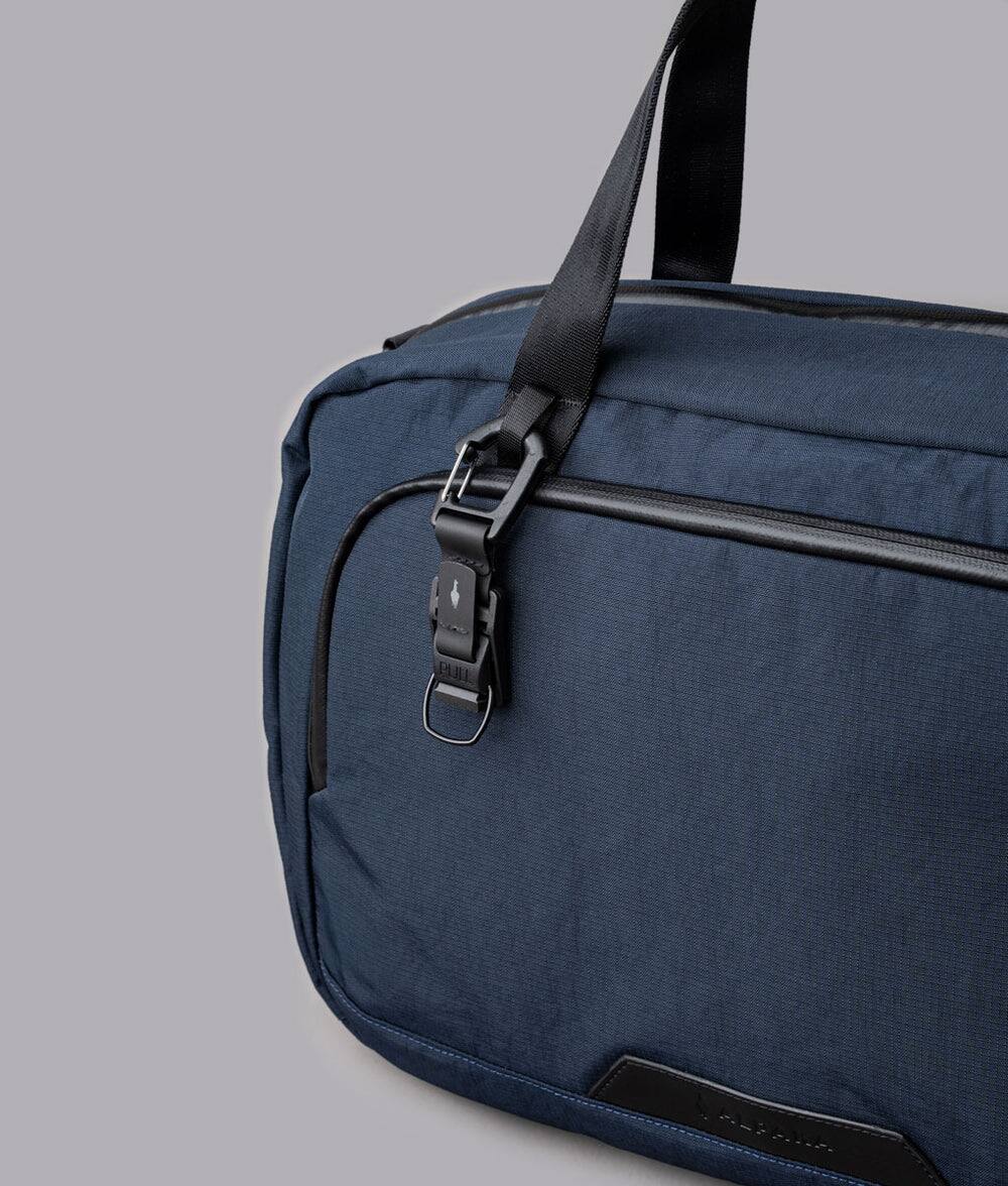 Alt View 2. ALPAKA - Bravo Brief 16 Inch Laptop Briefcase,Messenger Bag for Men and Women, Business Shoulder Bag for Work Travel - Moonlight Blue Axoflux 400D Ripstop Nylon.