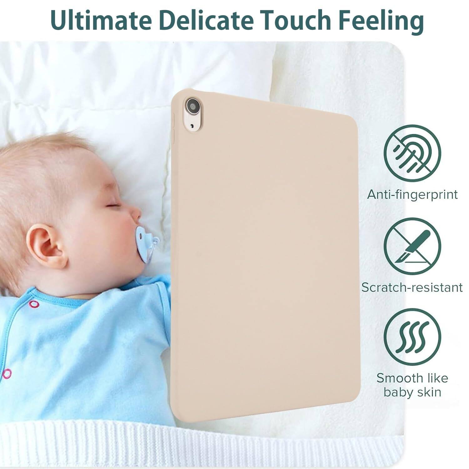 Ultimate Delicate Touch Feeling

- Anti-fingerprint
- Scratch-resistant
- Smooth like baby skin