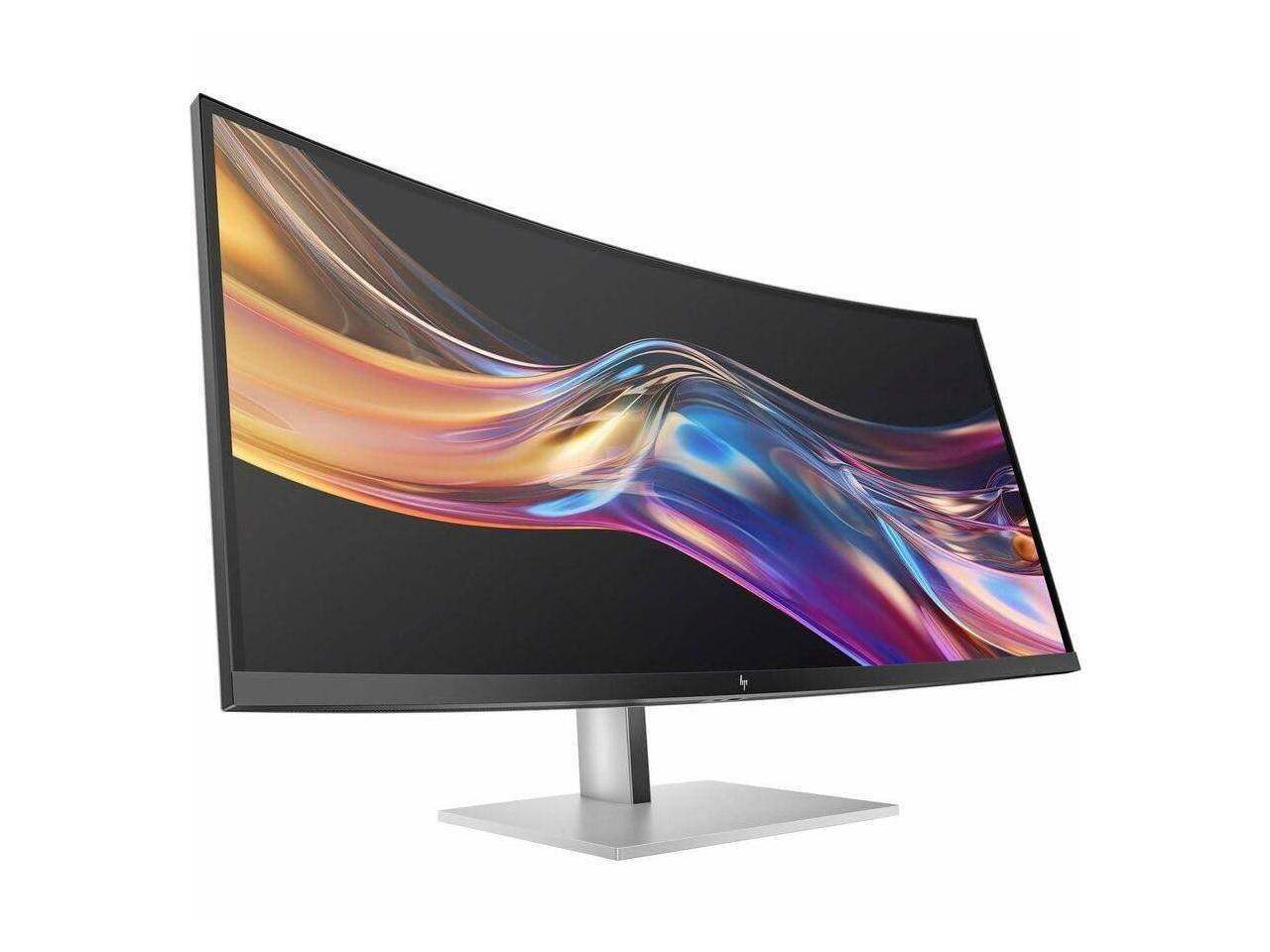 Alt View 10. HP - HP Series 7 Pro 37.5 inch WQHD+ Thunderbolt 4 Computer Monitor - 738pu 37.5" WQHD+ (3840 x 1600) - black.