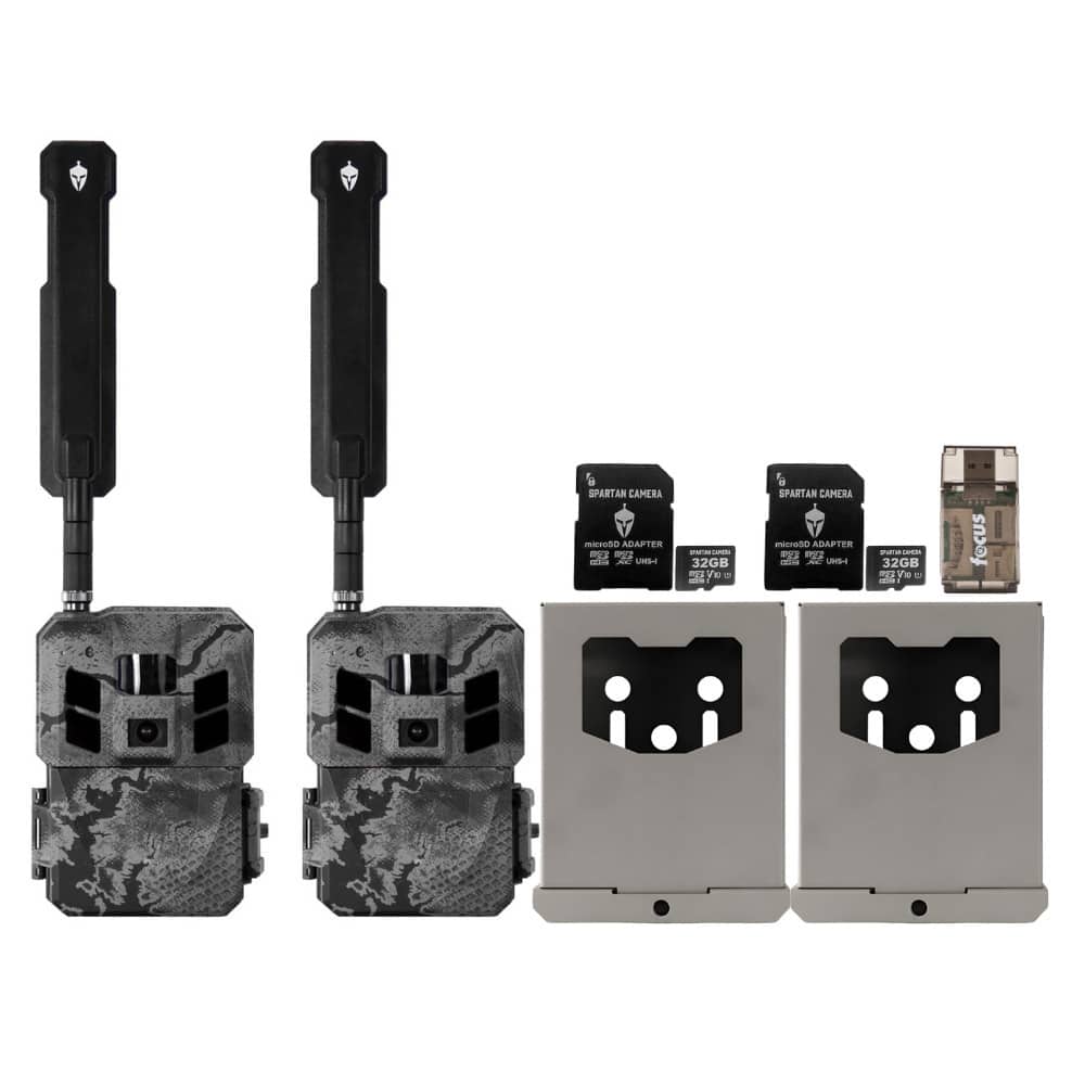 Bundle - Spartan Camera - Spartan GoLive3 4G/LTE Multi-Carrier Trail Camera (Areus Camo) 2-Pack price history on PriceWatchPro