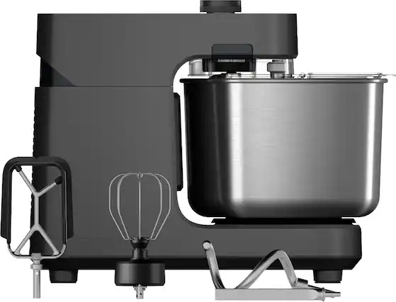 Front. Ooni - Halo Pro Spiral Mixer - Charcoal Gray.
