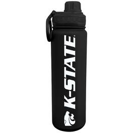 The Fanatic Group - Kansas State Wildcats 24oz. Stainless Sport Bottle - Black