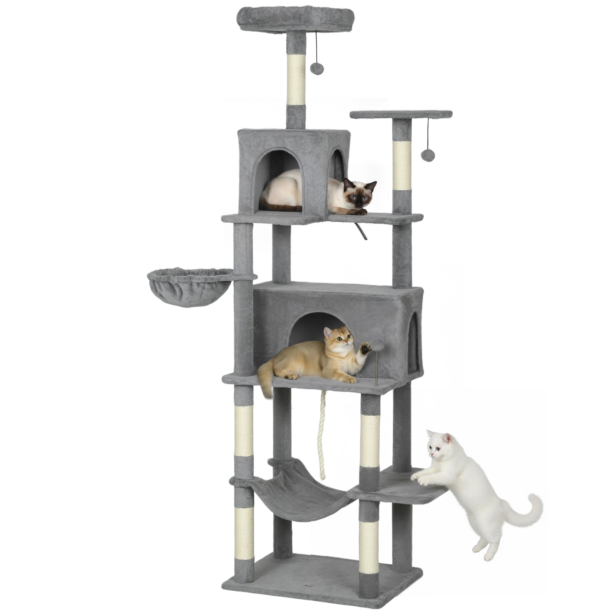 Pawhut Flower Cat Tree, 74