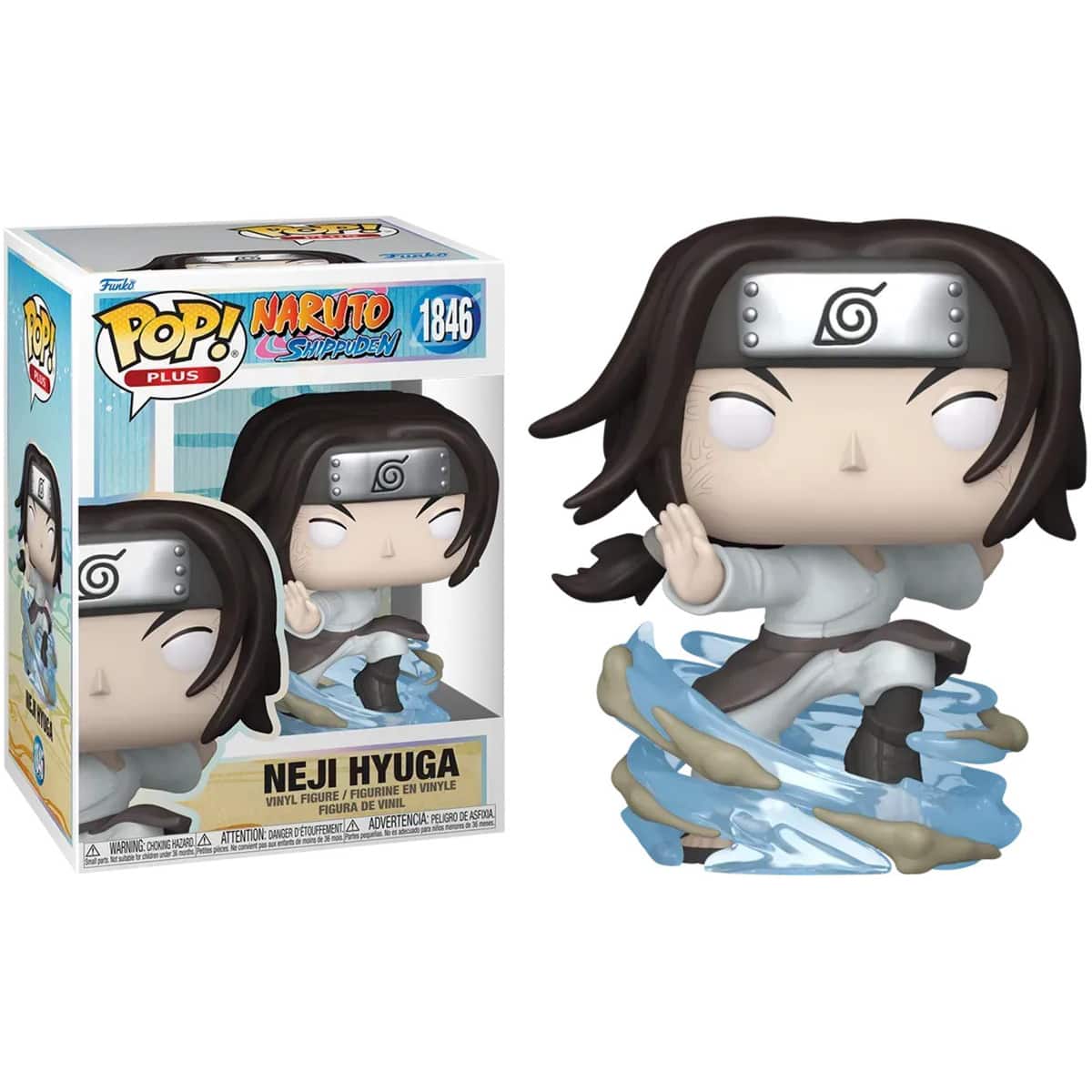 Funko Pop! Naruto Shippuden: Neji Hyuga Plus - Multicolor