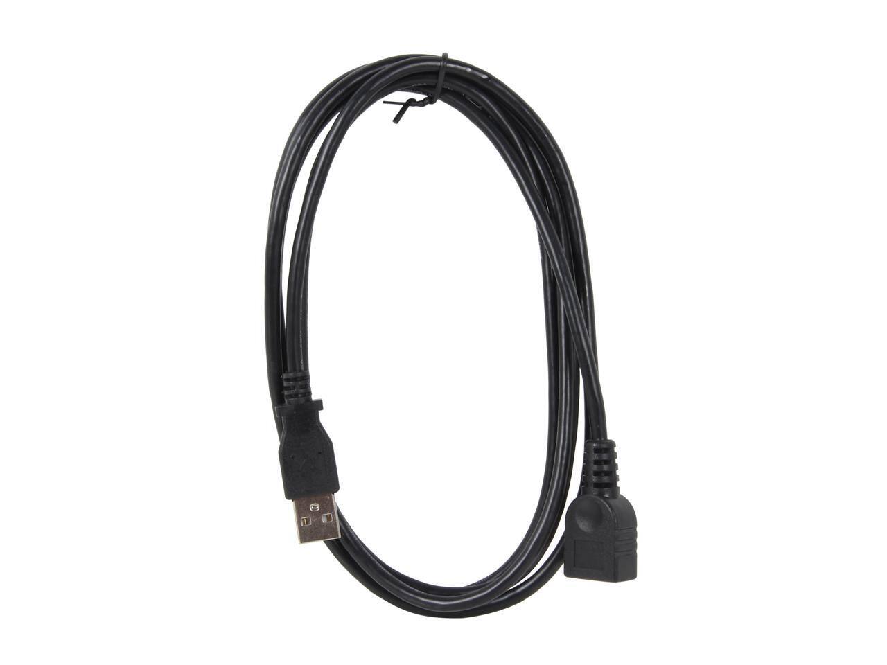 Alt View 1. StarTech.com - StarTech.com USBEXTA6BK 6ft USB 2.0 A Male to Female Extension Cable.