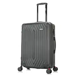 DUKAP - STRATOS lightweight hardside Spinner Luggage 24" - Black