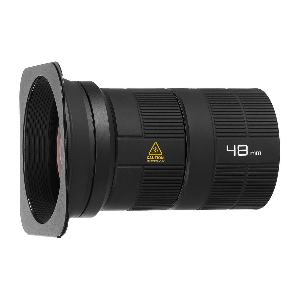 CAUTION HIGH TEMPERATURE 48 mm