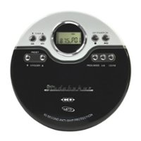 Studebaker - SB3703 Joggable Portable CD/MP3 Player - Black - Front_Zoom