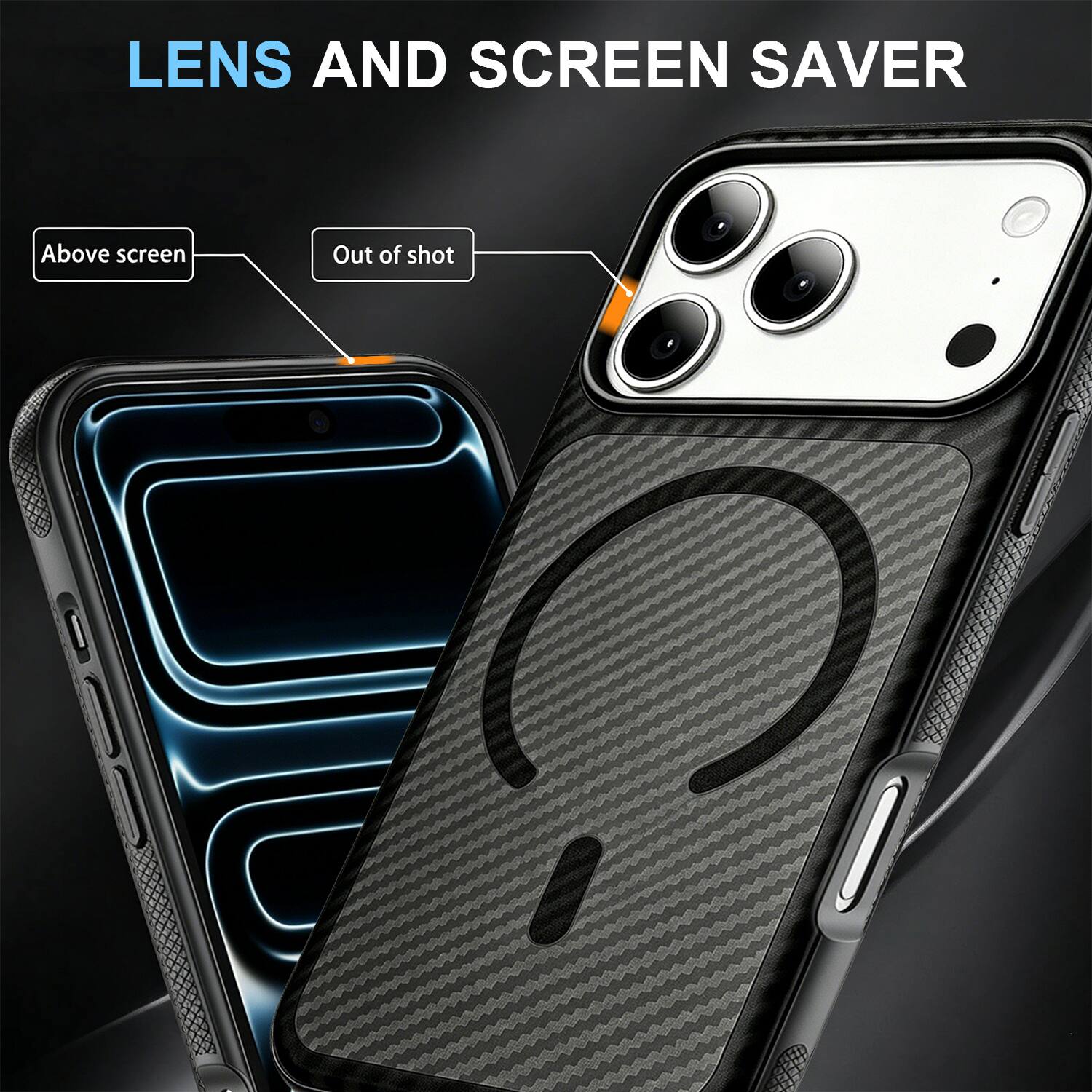 LENS AND SCREEN SAVER

Above screen

Out of shot
