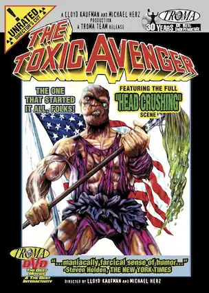 Front. The Toxic Avenger - Toxic Avenger - DVD.
