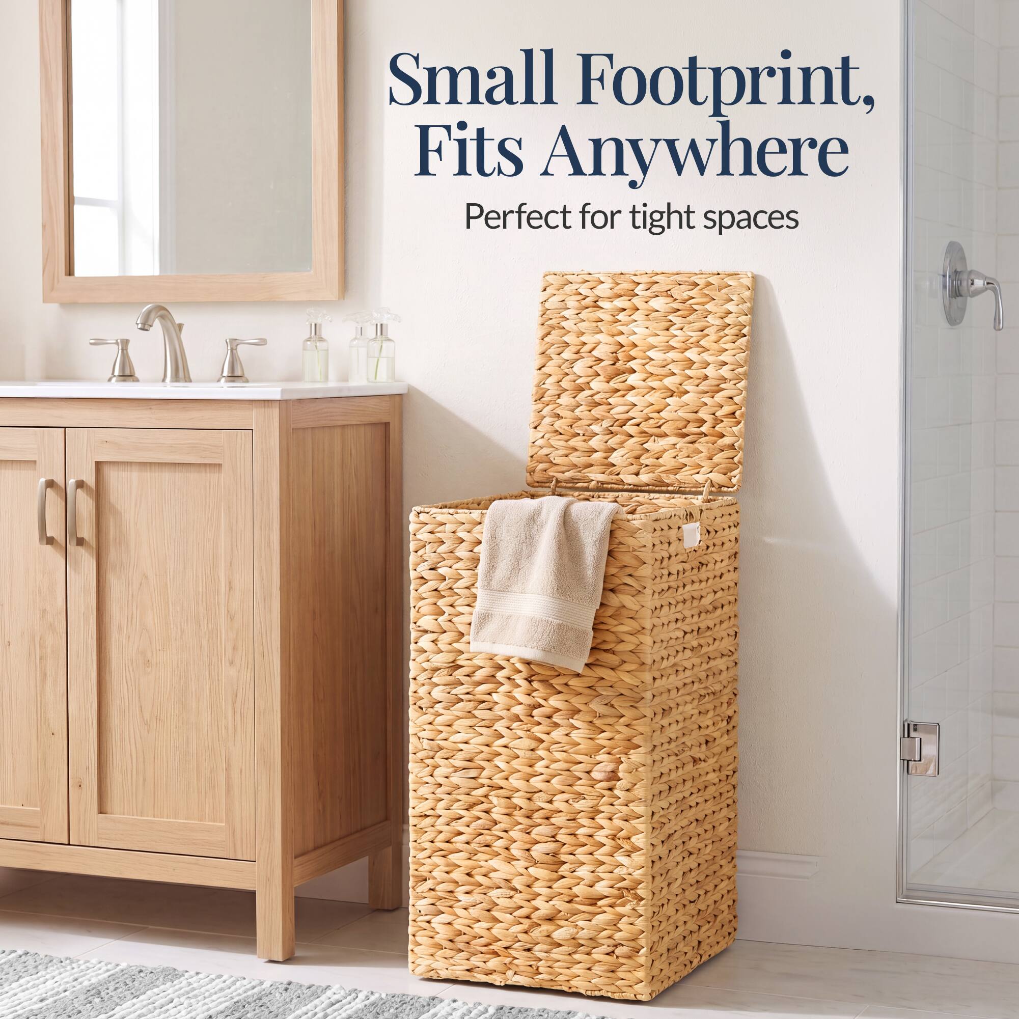 Small Footprint, Fits Anywhere  
Perfect for tight spaces