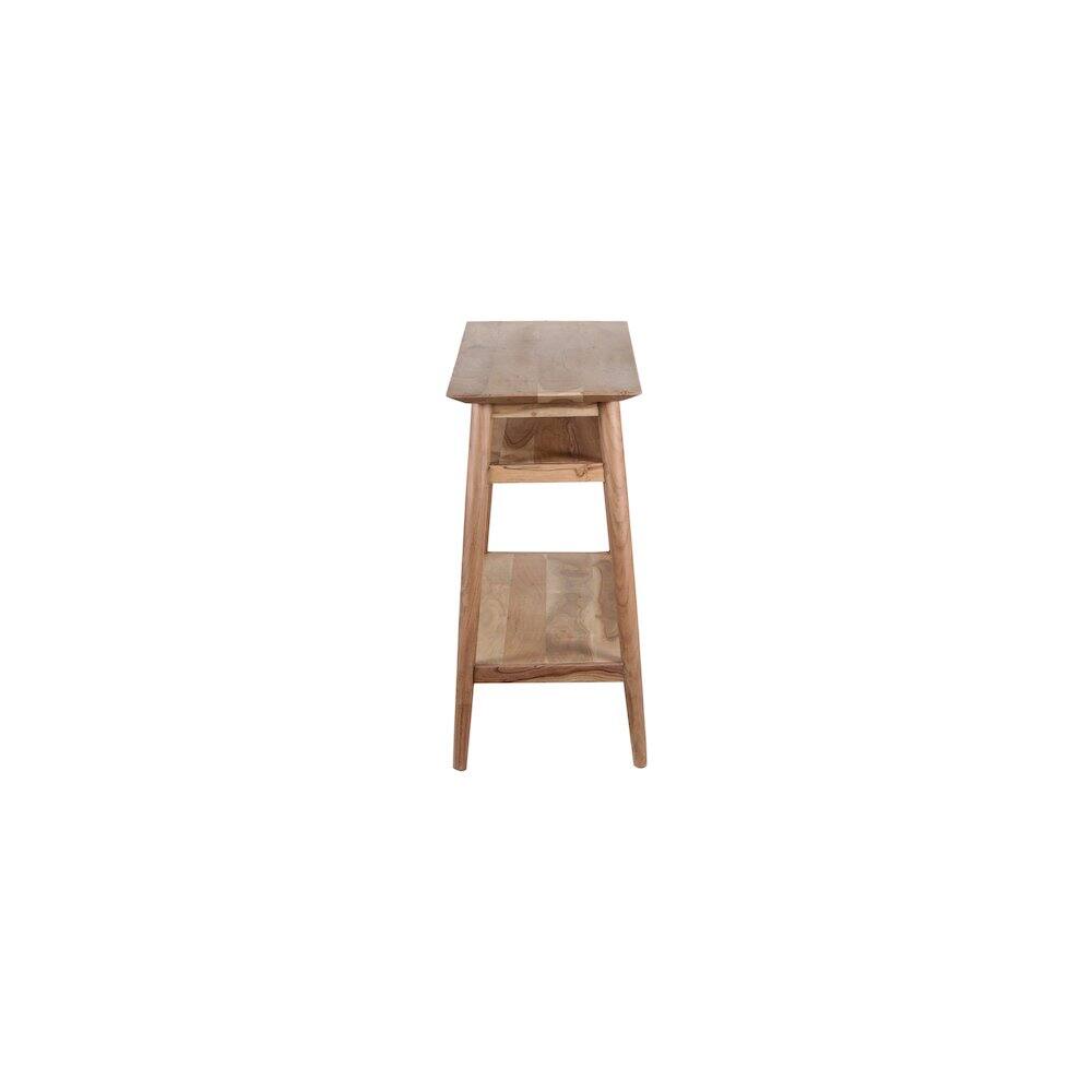 Alt View 3. Porter Designs - Portola Solid Acacia Wood Console Table - Natural.