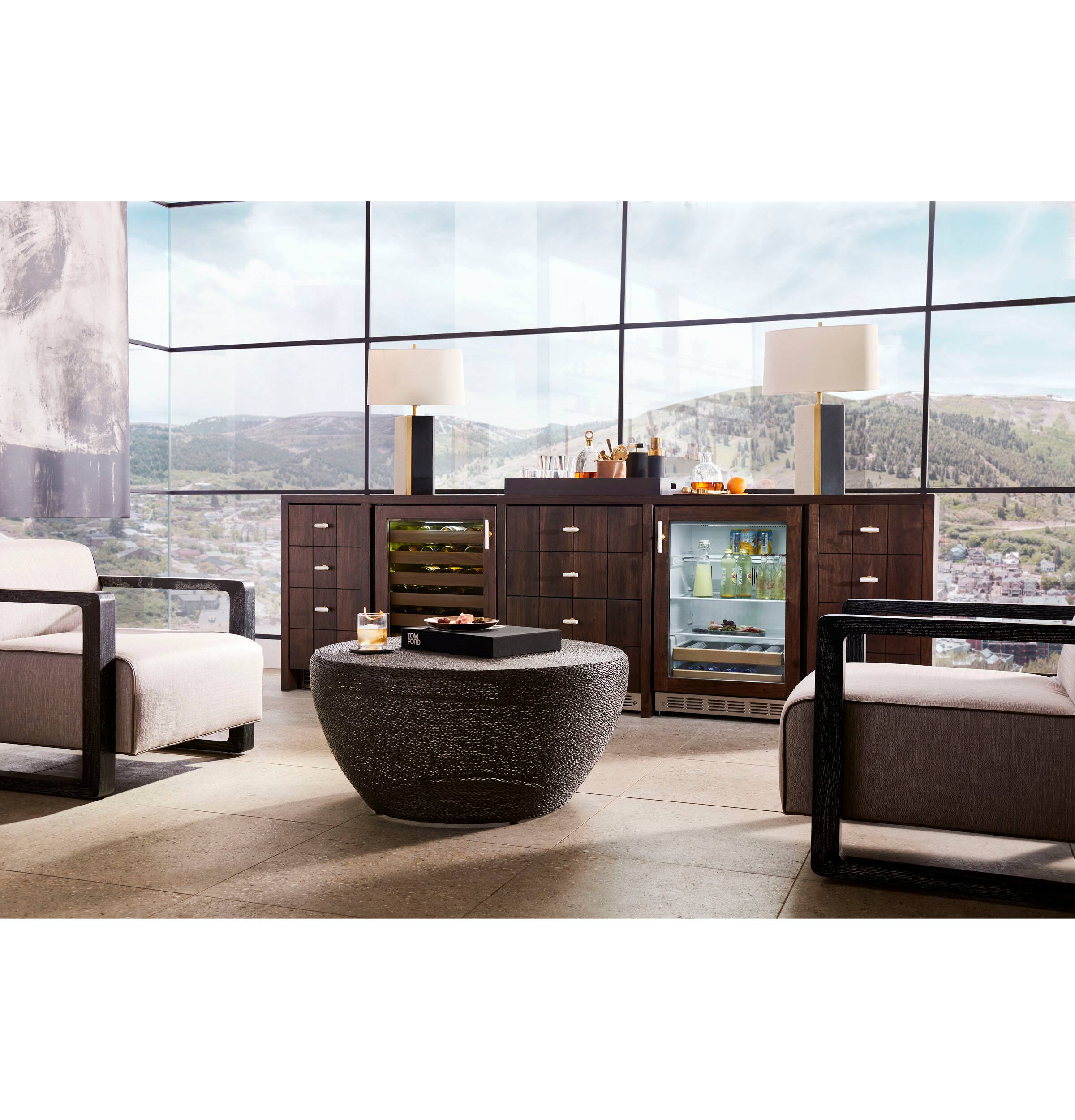 Alt View 23. Monogram - 5.0 Cu.Ft. Built-In Compact Refrigerator with Adjustable Temperature Control - Custom Panel Ready.