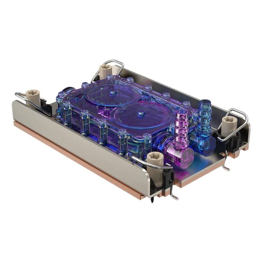 Alt View 1. Cooler Master - PL360 SPR Edition MLO-D36M-A24PK-R1 LGA4677 Socket 360 Radiator Loop Dynamic Bearing 4-Pin (PWM) CPU Liquid Cooler - Black.