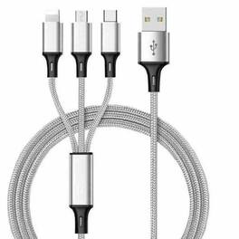Kitcheniva - Universal Multi Function USB Charging Cable - Gray