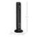 Left. Homcom - 2-In-1 Portable Electric Tower Heater, Oscillating Space Heater for Indoor Use with Remote Control, 8H Timer.