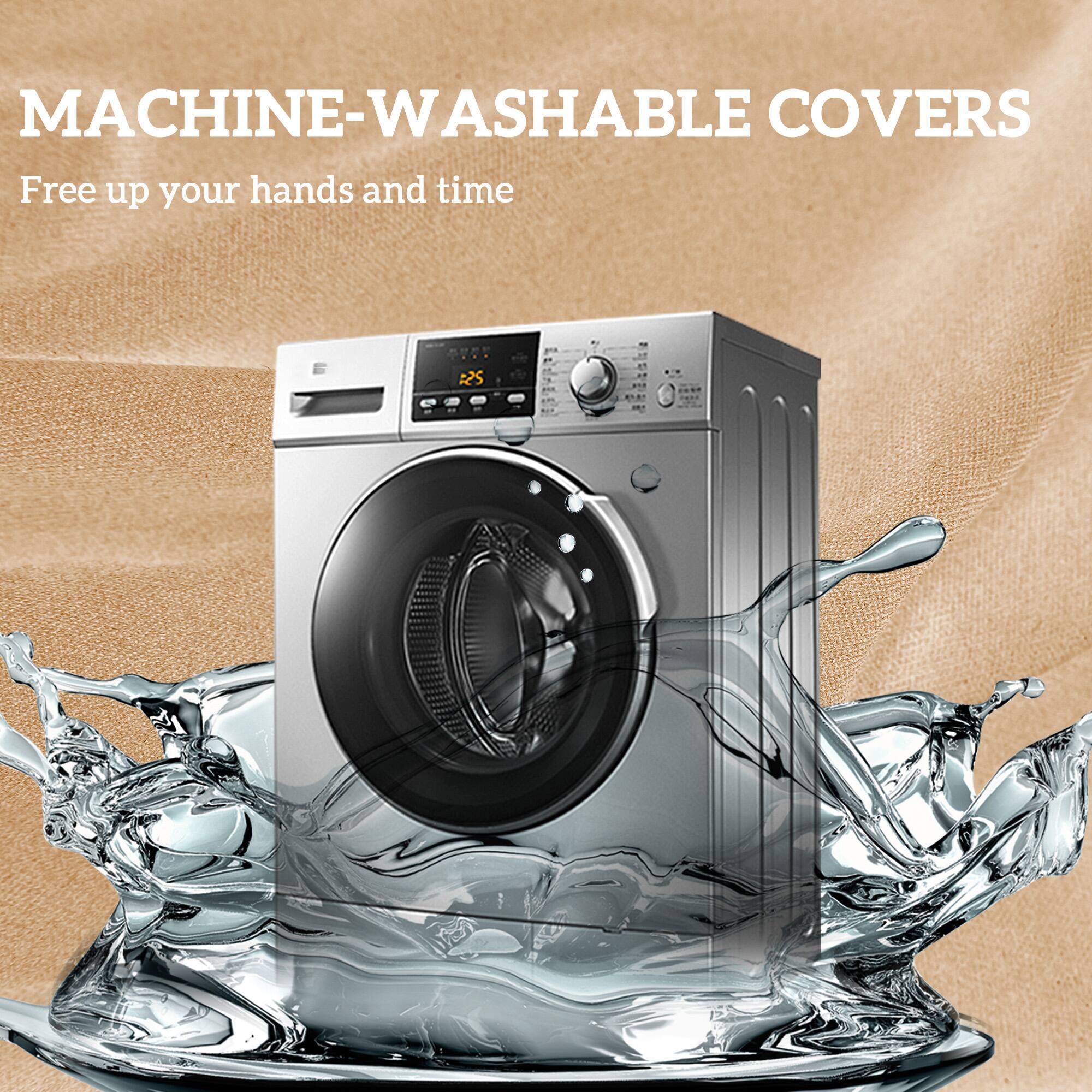 MACHINE-WASHABLE COVERS
Free up your hands and time
R2S