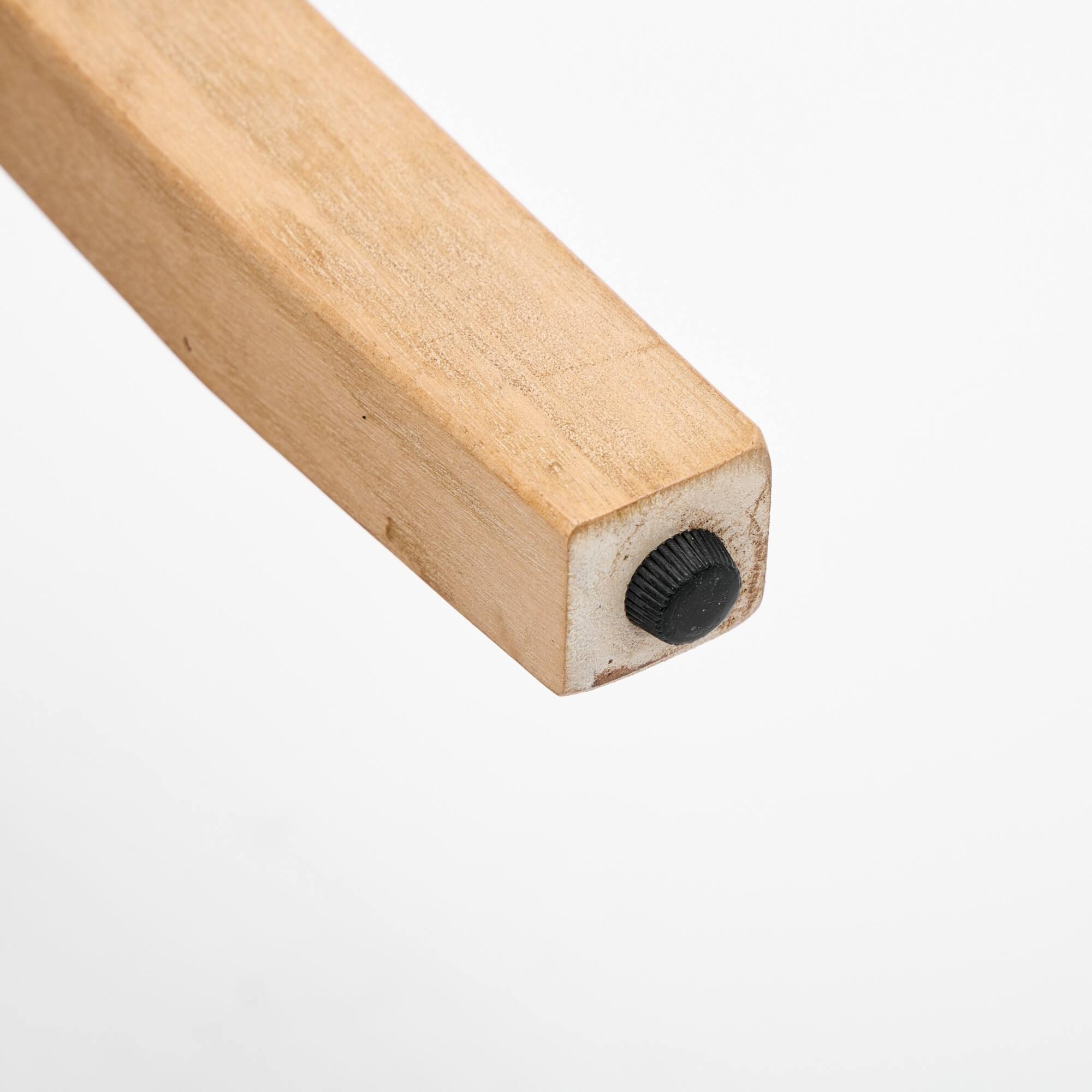 Alt View 9. GOODSILO - Set of 2 Modern Farmhouse Dining Chairs with Rattan Backrest and Linen Upholstery for Kitchen and Dining Room - Gray.