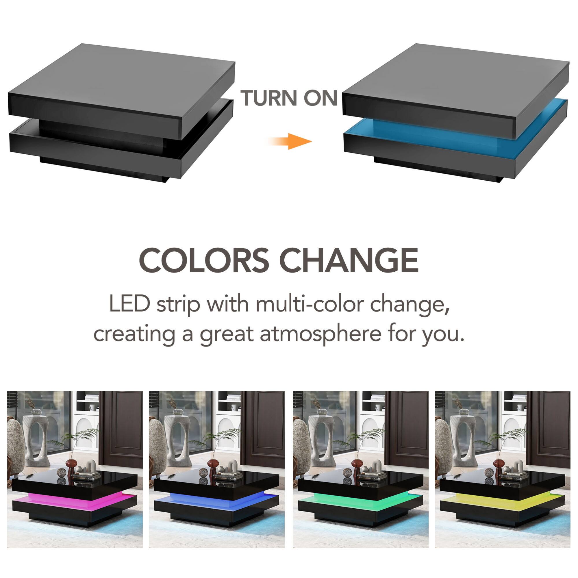 TURN ON

COLORS CHANGE

LED strip with multi-color change, creating a great atmosphere for you.