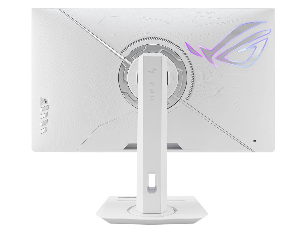Alt View 5. ASUS - ASUS ROG Strix 27" QHD 180Hz 1ms HDR400 USB-C Gaming Monitor with Adjustable Stand - White.