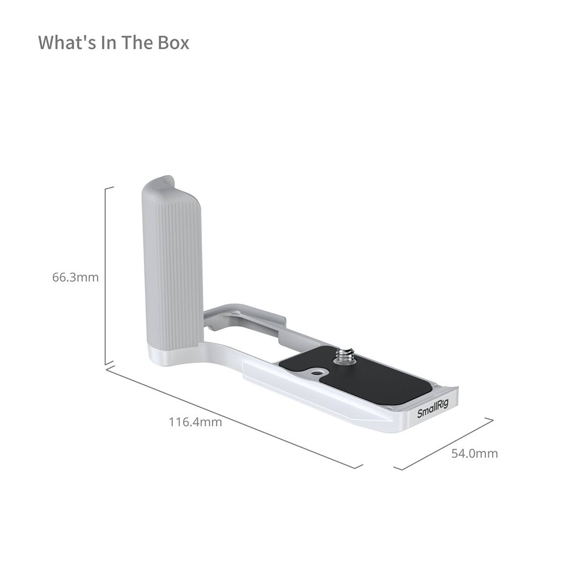 What's In The Box  
66.3mm  
116.4mm  
SmallRig  
54.0mm