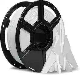 Flashforge - HS PETG 1.75mm High-Speed Filament - 600mm/s, Anti-Tangle, Low Shrinkage, Fits Most 1.75mm 3D Printers - White