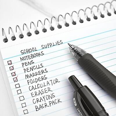 SCHOOL SUPPLIES  
- NOTEBOOKS  
- PENS  
- PENCILS  
- MARKERS  
- FOLDERS  
- CALCULATOR  
- ERASER  
- CRAYONS  
- BACKPACK