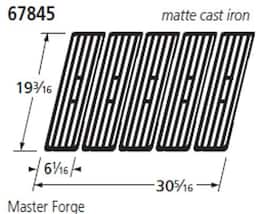 Music City Metals - MCM646784557 grid, ci, 19.1875 x 30.3125; Master Forg
