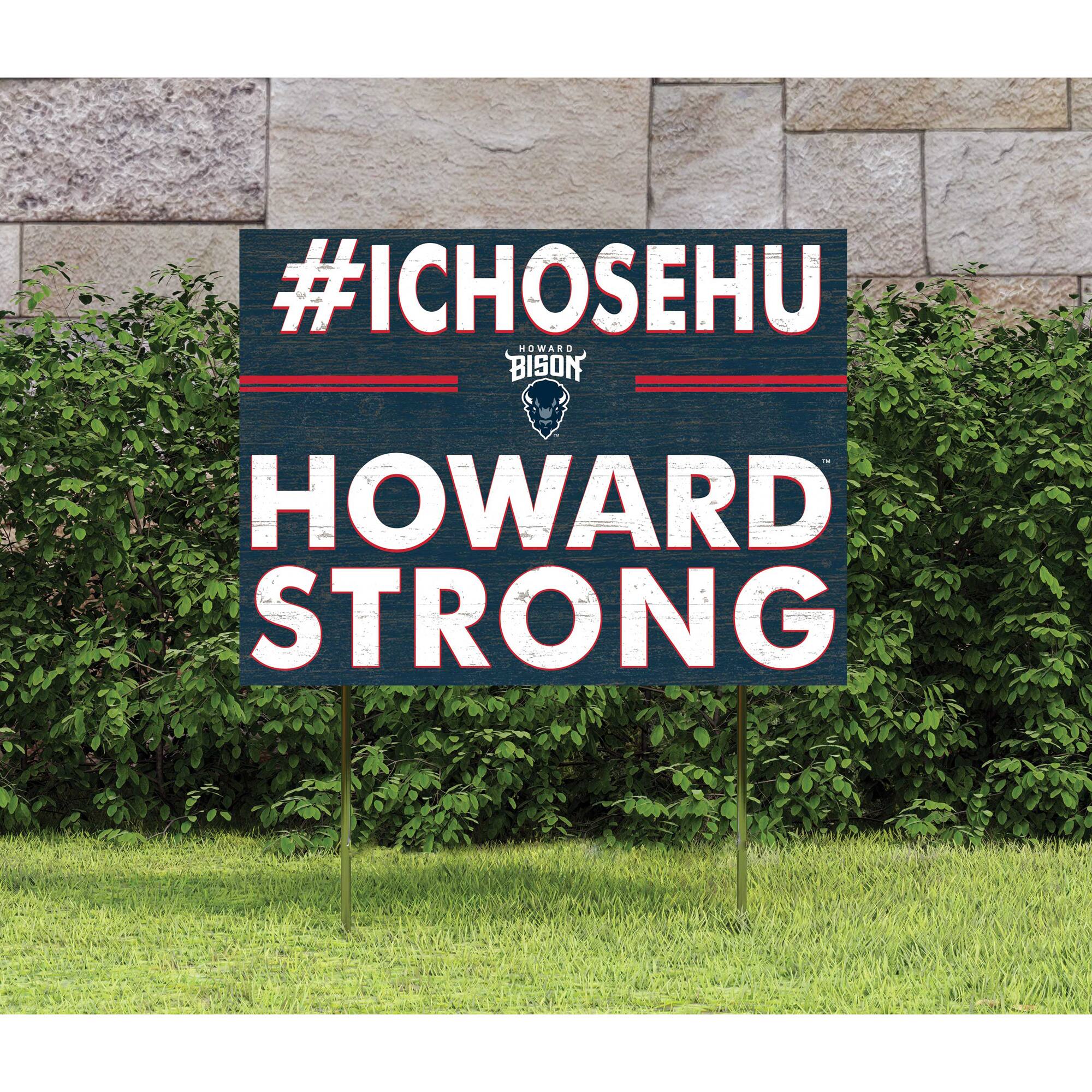 #ICHOOSEHU  
HOWARD BISON  
HOWARD STRONG