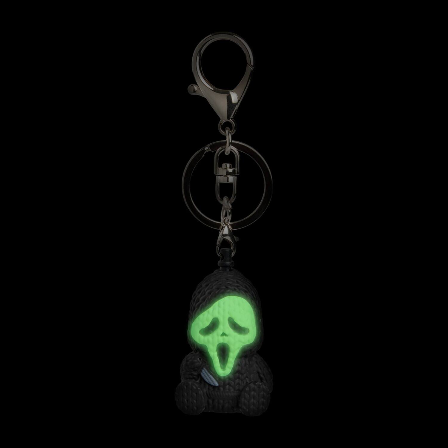 Alt View 1. Handmade by Robots - Handmade by Robots - Ghost Face #005 (1.75" Glow in the Dark Micro Charm)   - COLLECTIBLES - Multicolor.