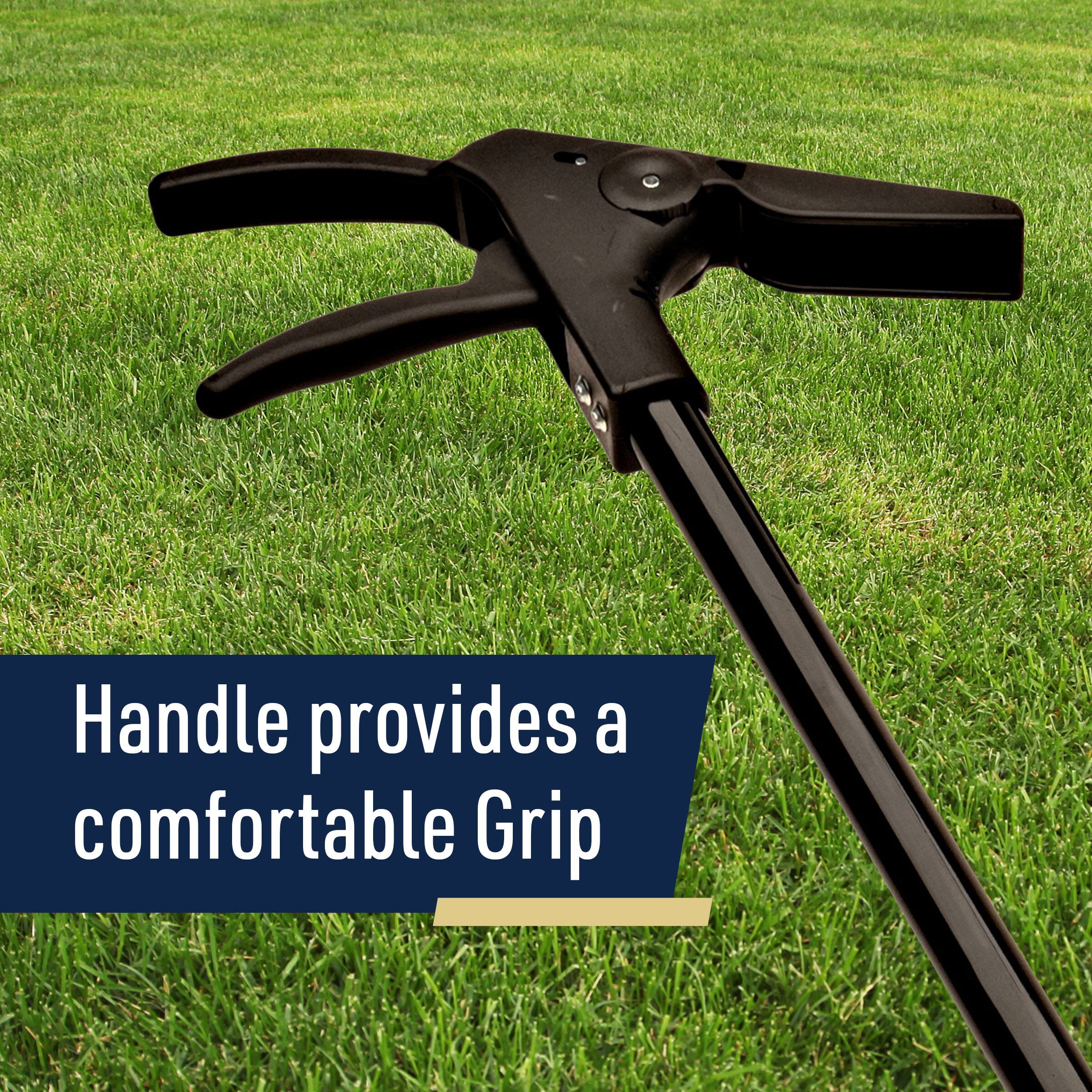 Handle provides a comfortable Grip