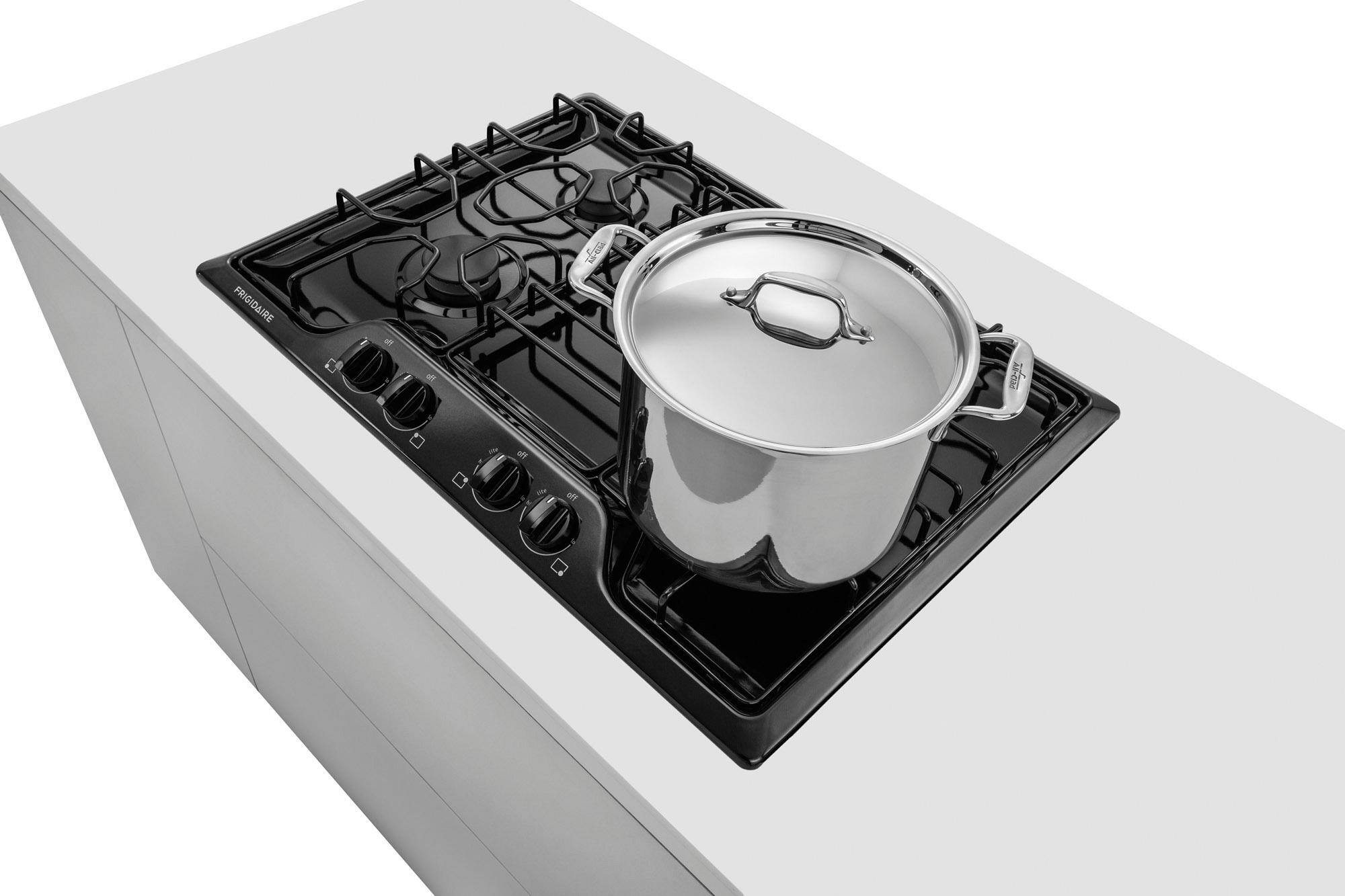 Frigidaire 30" BuiltIn Gas Cooktop Black FFGC3010QB Best Buy